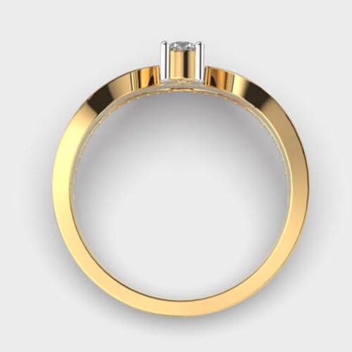 Bague en argent et moissanite Sei Bella, le cadeau de luxe idéal pour célébrer une femme - 4