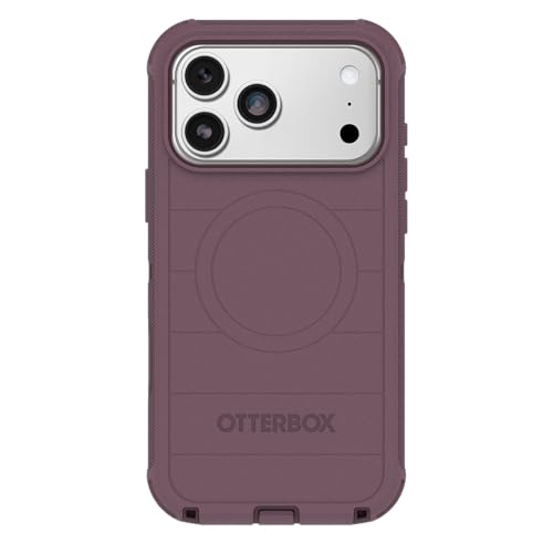 Image of OtterBox iPhone 17 Pro Max Defender Pro Series Case - Purple Mystery - Tough, Rugged & Durable iPhone Case, Snaps on MagSafe