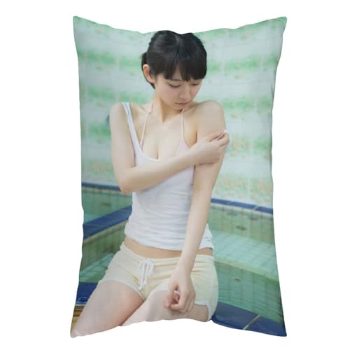 吉岡里帆168 抱き枕カバー クッションカバー インテリア グズ い背当て飾り 座布団 置物 抱きまくら 20"x30"