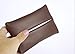 Pocket Tissue Holder for Purse Small PU Leather Case Cover On-the-Go Travel Tissue Pouch (Black)