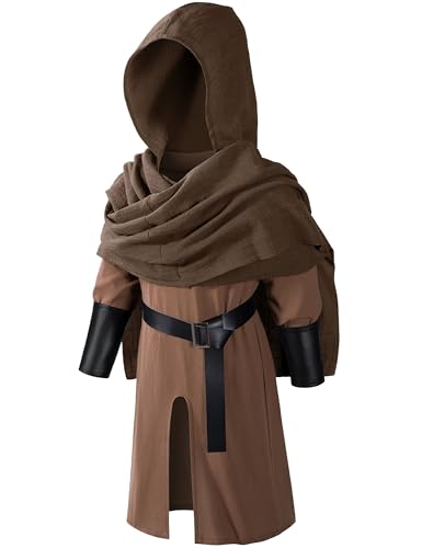 Image of TOKYO REVENGERS Kids Medieval Renaissance Pirate Costume Knight Cosplay Outfit LARP Costume Accessories Set