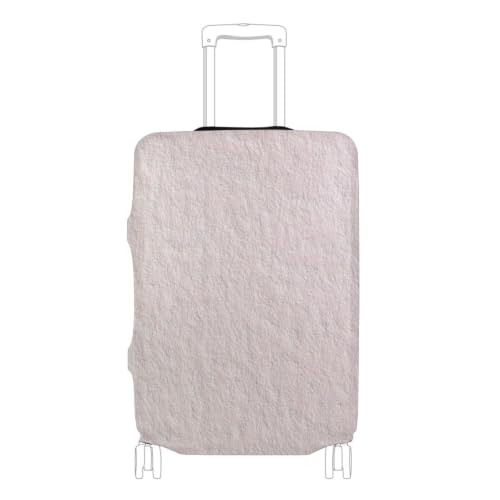 Housse de protection élastique rose viande pour valise de taille L 26-28 in