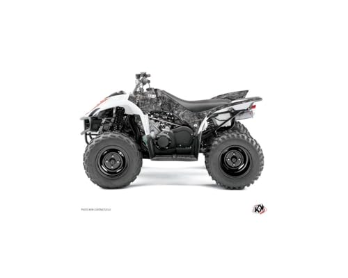 Kit déco quad Yamaha Wolverine gris pour randonnées en forêt