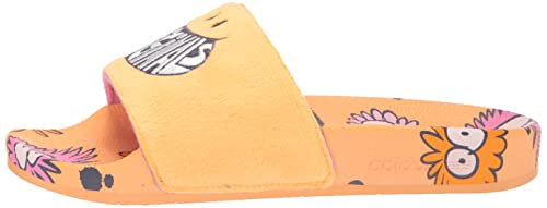 Adidas Originals Adilette Slides Sandal, Hazy Orange/White/Shadow Navy, 6 Us Unisex Big Kid #TOP7