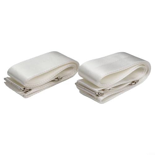 Correa central de red de tenis ajustable, 2 piezas con hebillas fuertes hechas de acero inoxidable para un posicionamiento seguro