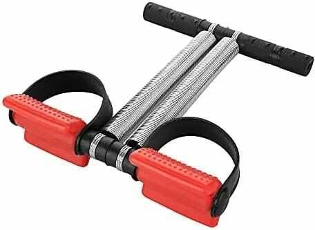 GymFreak Tummy Trimmer Double Spring for Men & Women, Body tonner Ab Exerciser (Black)-picture-19