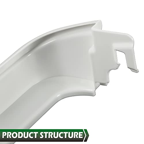 GRAND ORANGE Door Top Bin Shelf Compatible with Frigidaire or Kenmore Refrigerator Fit 240338001 White - Thumbnail 6