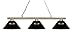 Z-Lite 155-3PB-ARS 3 Billiard Light, Polished Brass