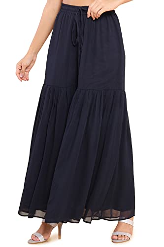 Image of Soch Women Dark Blue Suit Set
