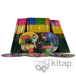 ngilizce Stage Okuma Kitaplar  Seti CDli 80 Kitap Tak m