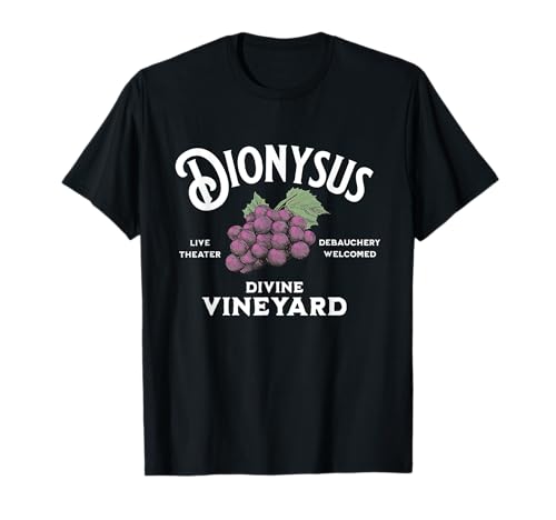 Photo de Dieu grec Dionysos | Vignoble divin Dionysos T-Shirt