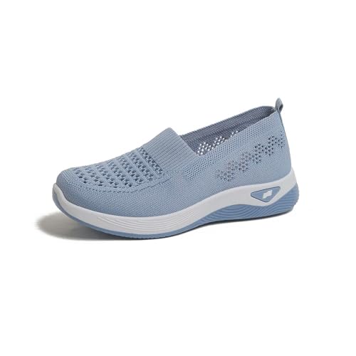Zapatos ortopédicos de mujer transpirables con cojín de aire para diabéticos