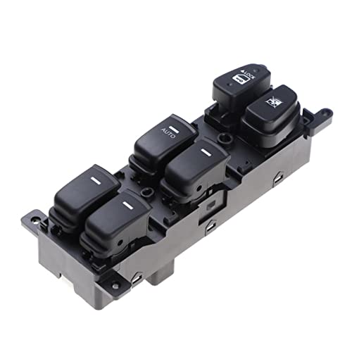 Bouton de lève-vitre principal Hyundai NF Sonata 08-10 noir récurant 935703K600