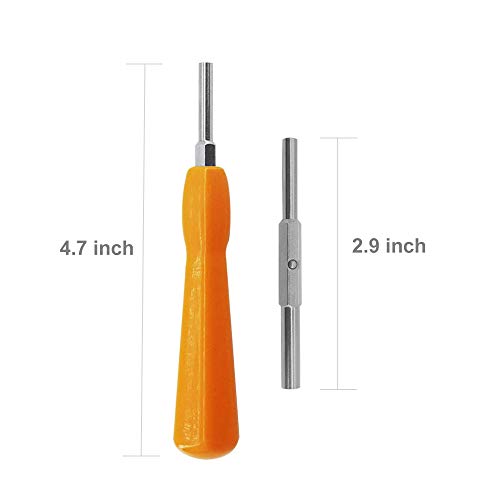 Gamebit Screwdriver, EMiEN 4.5mm 3.8mm Double-End Bit Security Gamebit Screwdriver Kit For Opening NES,SNES,N64,GameBoy,GameCube,Virtual Boy,Sega,Nintendo Consoles,Game Cartridges