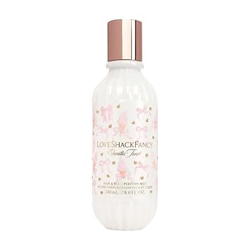 Vanilla Twirl Hair & Body Mist - Sweet Vanilla & Sugar Fragrance Spray for Hair and Skin, Lightweight, Refreshing, Cozy, Layerable Everyday Scent Mist - 8oz/240mL