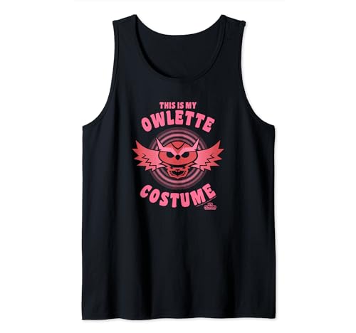 PJ Masks Halloween This Is My Owlette Costume Logo Tank Top