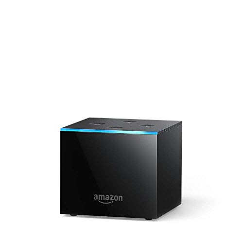 Fire TV Cube, hands-free with Alexa and 4K Ultra HD (includes all-new Alexa Voice Remote), streaming media player