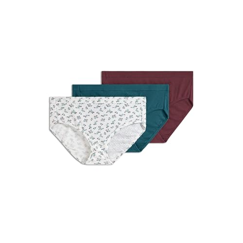 Image of Jockey Women's Underwear 100% Cotton Elance Breathe Hipster - 3 Pack