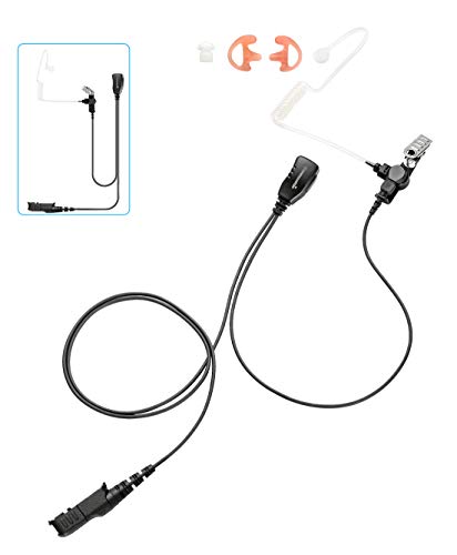 Single Wire Earpiece with Reinforced Cable for Motorola Radios XPR3300 XPR3500 XPR3300e XPR3500e