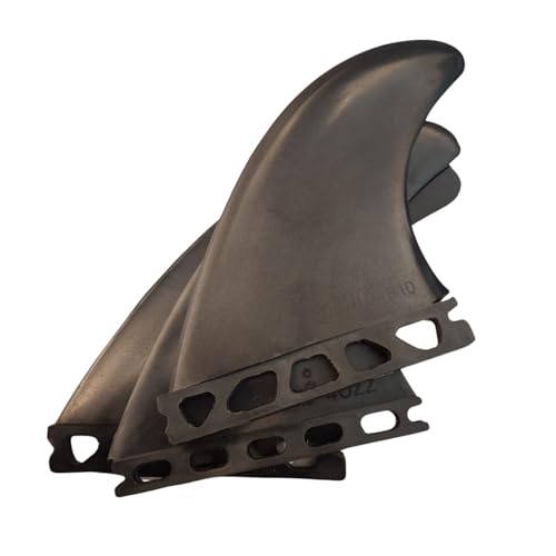 Quilhas Blams Future Fins Modelo Ozz para Prancha de Surf, Preta