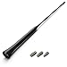 Produktbild Navitec24 AutoAntenne 230mm Radio 16V ANTENNE STAB PKW KFZ Adapter FM kompatibel mit Audi BMW Chevrolet Citroen FIAT Ford VW Seat Skoda Opel Corsa Renault CLIO Twingo