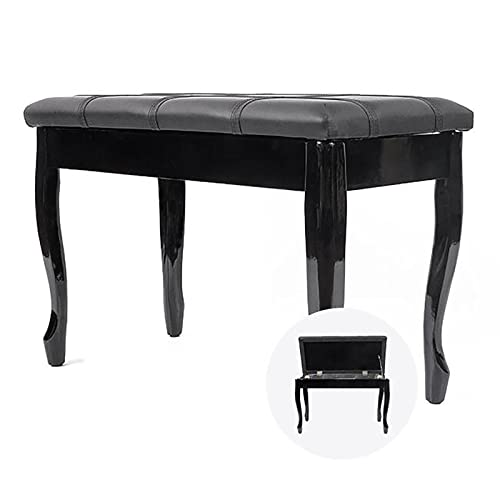 TEmkin Tabouret de Piano à Hauteur Fixe, Banc de Piano de Luxe, avec Coussin imperméable et intérieur Solide Rabattable, Rangement de Musique supplémentaire - Les Beatles, Paul McCartney, John Lennon, RIngo Starr, George Harrison TEmkin Tabouret de Piano à Hauteur Fixe, Banc de Piano de Luxe, avec Coussin imperméable et intérieur Solide Rabattable, Rangement de Musique supplémentaire – Image 5