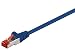 Produktbild goobay Patchkabel CAT6 S/FTP (PiMF) Kabel, dunkelblau, 50 Meter, doppelt