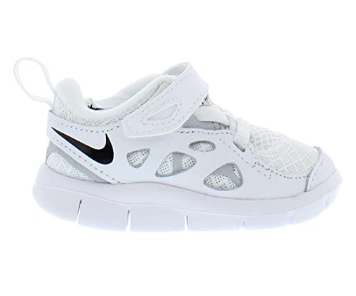 Nike Toddler Free Run 2 (100 - White/Black/Wolf Grey)4