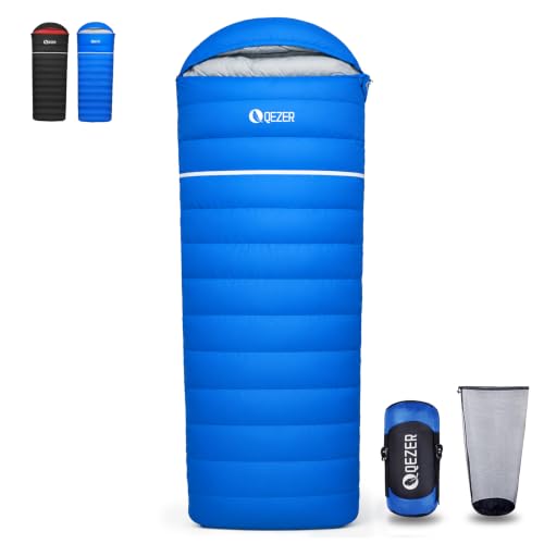 Down-Sleeping-Bag-for-Adults-600-Fill-Power-Ultralight-Backpacking Down Sleeping Bag for Adults, 600 Fill Power Ultralight Backpacking - Image 1