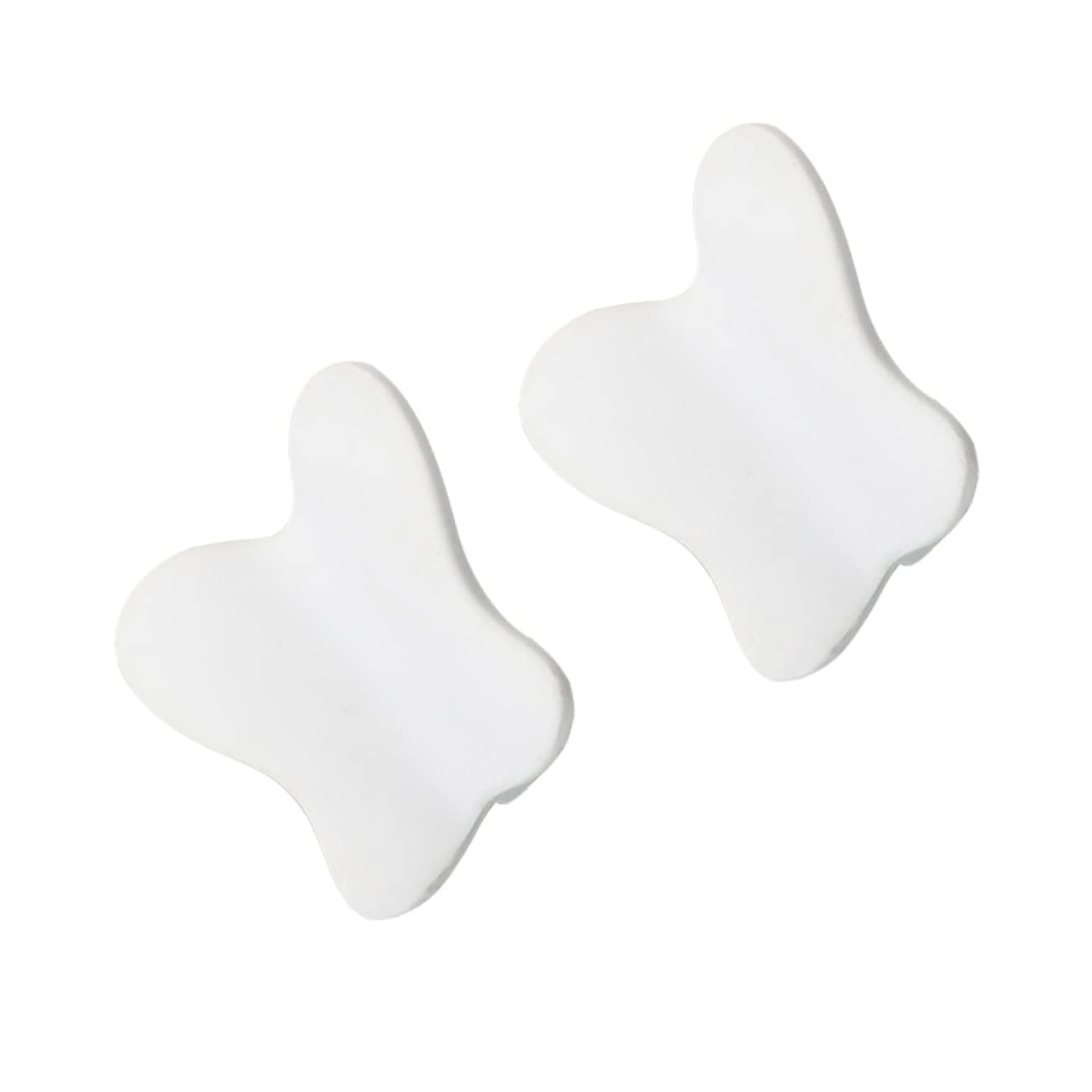 COOLHIYA 2pcs Boys and Girls Room Furniture Drawer Knobs Butterfly Style Metal Handles 16mm Distance Replacement for Cabinet Cupboard