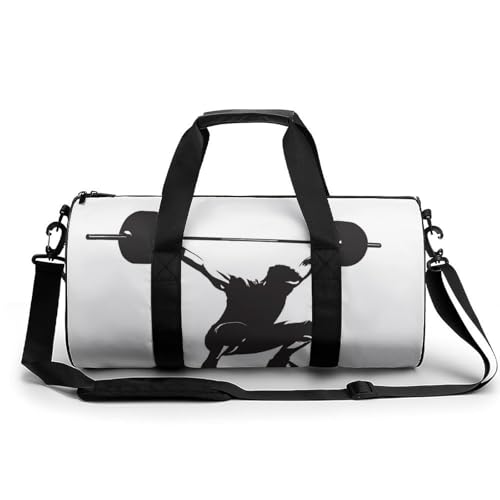 Sac de sport haltérophilie compact 45cm pour ranger vos affaires de gym