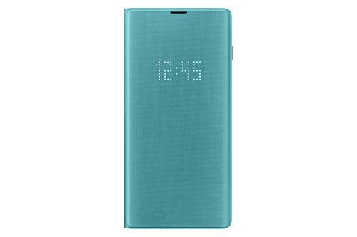 Samsung Galaxy S10+ LED Wallet Case, Green (EF-NG975PGEGUS)