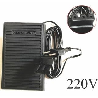 Pedal Acelerador Eletrônico com controle de Velocidade para Maquinas Singer FASHION-220v