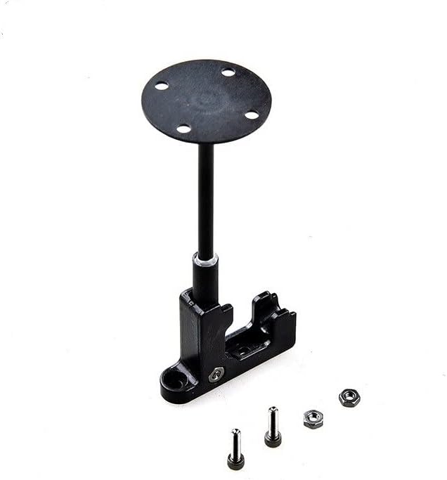 INLIMA Accesorios para drones para DIY antena GPS de plástico soporte soporte soporte plegable base de asiento plegable soporte para DIY Drone FPV