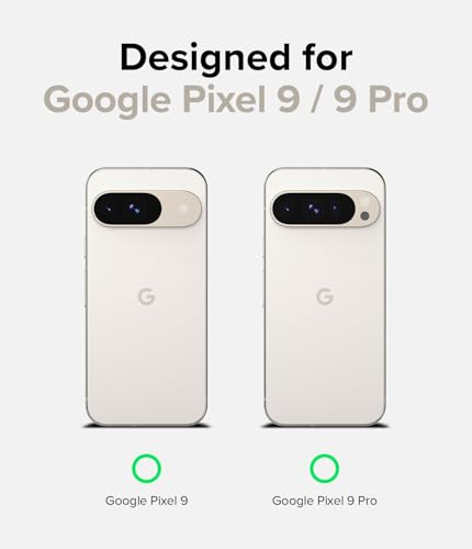 Image of Ringke Fusion Compatible with Google Pixel 9 Pro /Pixel 9 Case Cover Transparent Hard Back Soft Flexible TPU Bumper Scratch Resistant Natural Form Google Pixel 9 Pro /Pixel 9 Back Cover - Clear