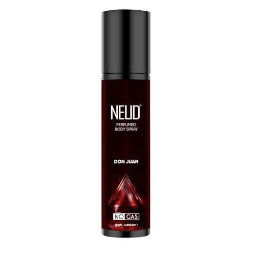 Image of NEUD 120ml Don Juan Deodorant for Men, Perfume Body Spray, Deo Gift Set for Men, Fresh & Long Lasting Fragrance, No Gas - Pack of 1
