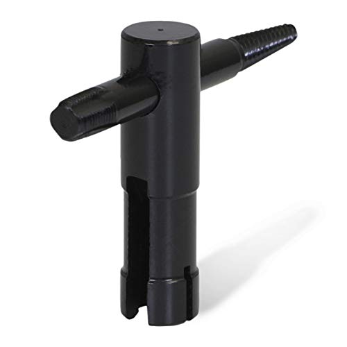 Image of Midline Valves 624-738 3 in 1 Radiator Repair Tool; Extracts, Retaps, and Rethreads Broken Valves in Heating System; 3 /4 in. x 3 in. x 2-3 /4 in.; Steel