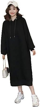 Amazon スウェットワンピース スウェットワンピ レディース フード付き プリント パーカーワンピ 大きいサイズ 19 秋冬 秋 秋色 秋服 秋 韓国 スウェットワンピース スウェットワンピ ワンピース チュニック 通販