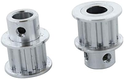 Synchronous Wheel Aluminum 5.08mm Pitch 5/6/6.35/7/8/10/12mm Inner Bore 11 Belt Width XL Synchronous Pulleys XL Type 14T 14 Teeth Timing Pulleys (Bore Diameter : 8mm, Width : 11mm)