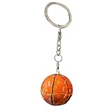 Annewi Fußball-Schlüsselanhänger, Fußball-Puzzle-Schlüsselanhänger, Ball-Schlüsselanhänger, Sport-Fan, Andenken, Schlüsselanhänger, B, 2.36 inches