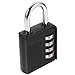 Veemoon Padlocks for Outdoor Use Baggage Lock Luggage Lock for Travel Suitcase Lock Digital Padlock Luggage Zipper Lock 4 Dial Lock Locks with Code Outdoor Locker Lock Code Lock Backpack