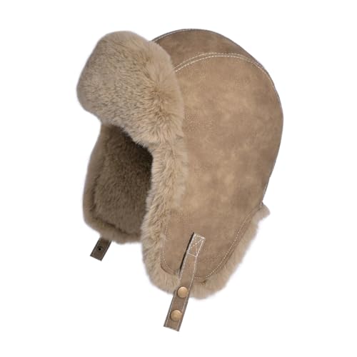 TAGVO Winter Trapper Mütze mit Ohrklappen, Dicke Fliegermütze...