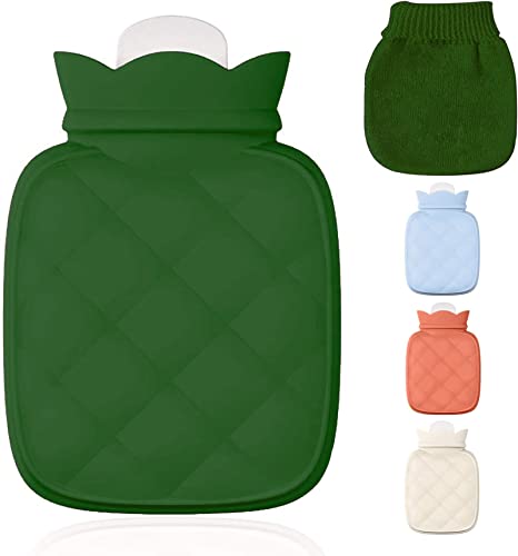 Redify Small Hot Water Bottle with Cover for Kids & Travel