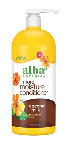 Alba Botanica More Moisture Conditioner, Coconut Milk, 32 Oz #1