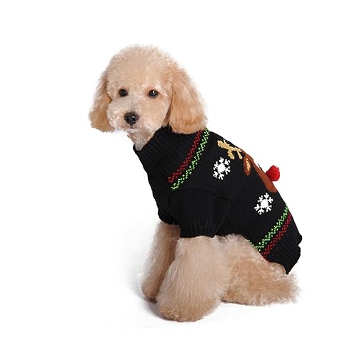 Vêtements pour chiots de Noël : le lot de 2 pulls mignons à offrir