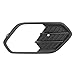 KUAFU Pair Fog Light Bezels Compatible with 2017-2019 Ford Escape Kuga Replacement for GJ5Z17K946AB GJ5Z17K946AA FO1038164 FO1039164 Black Fog Lamp Cover Trim Driver & Passenger Side