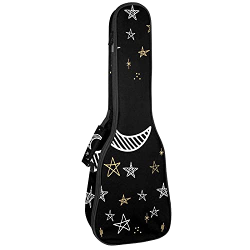 Sac de rangement ukulélé concert Moon Star Night finitions soignées