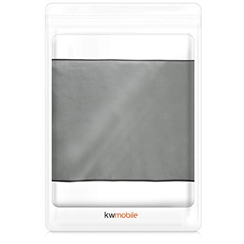 kwmobile Funda para Monitor 55" TV - Cubierta Protectora Textil para Pantalla de TV de Interior - Gris Claro