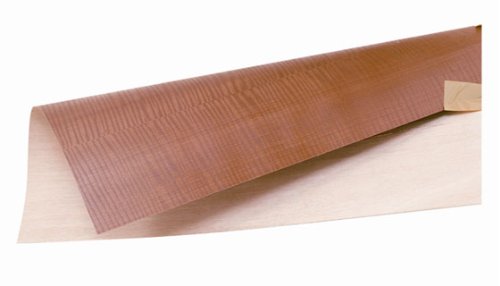 Wood-All Sapele Wood Veneer Sheet, Qtr Cut, Ribbon Stripe 48X96 "A" Grade Nbl Wood Backer #TOP7