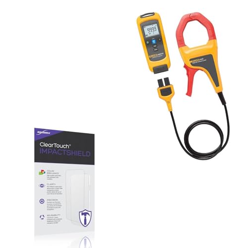 BoxWave Screen Protector Compatible with Fluke a3003 FC - ClearTouch ImpactShield (2-Pack), Impenetrable Screen Protector Flexible Film